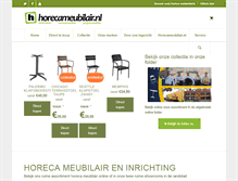 Tablet Screenshot of horecameubilair.nl